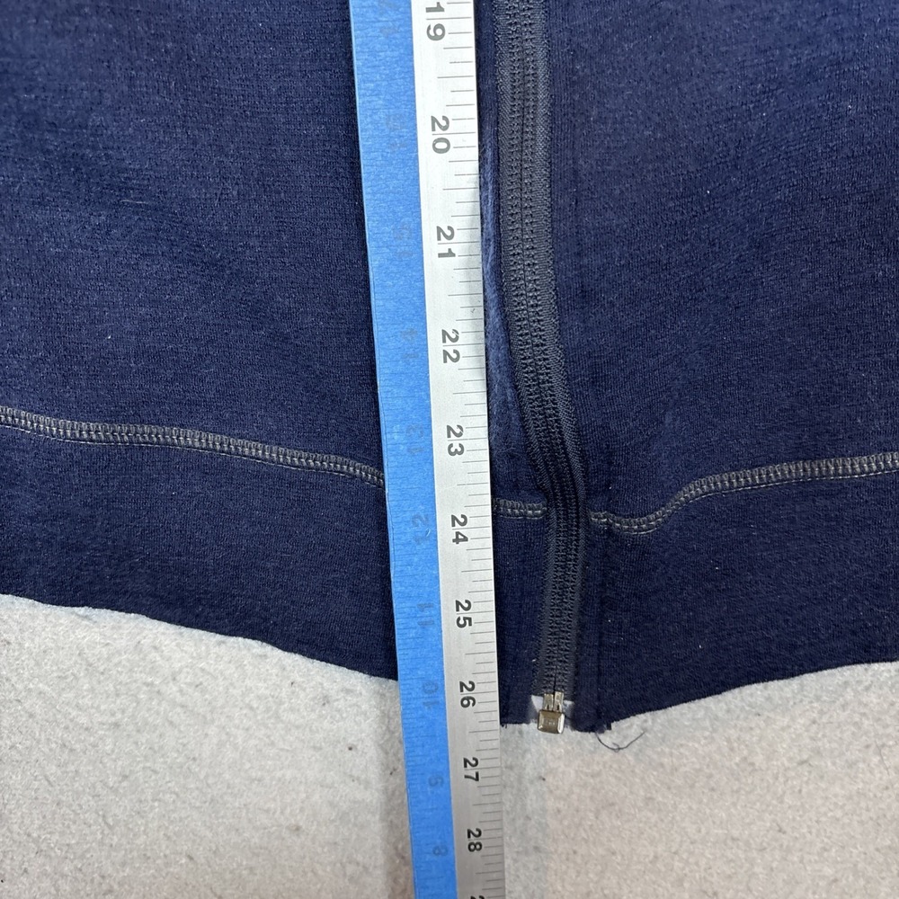 Kuhl Mens Large (Medium) Blue 100% Merino Wool Full Zip Sweater Hiking Outdoor - Picture 5 of 7